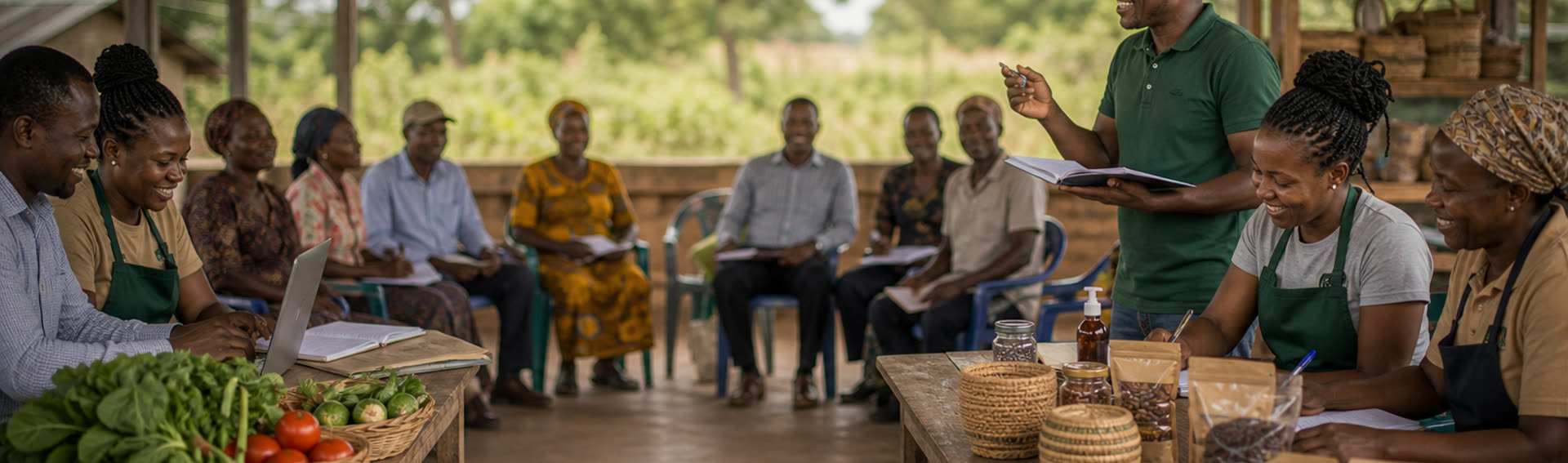 Representative photo of sustainable livelihoods training
