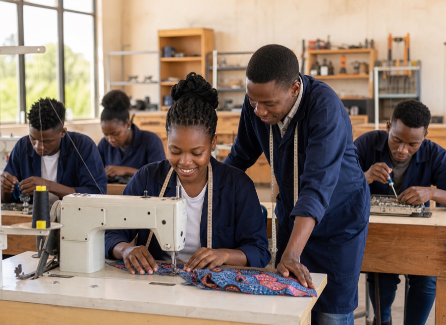 Representative photo of youth skills training